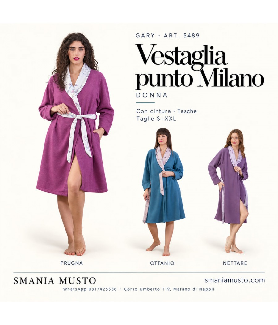 VESTAGLIA DONNA 5489...