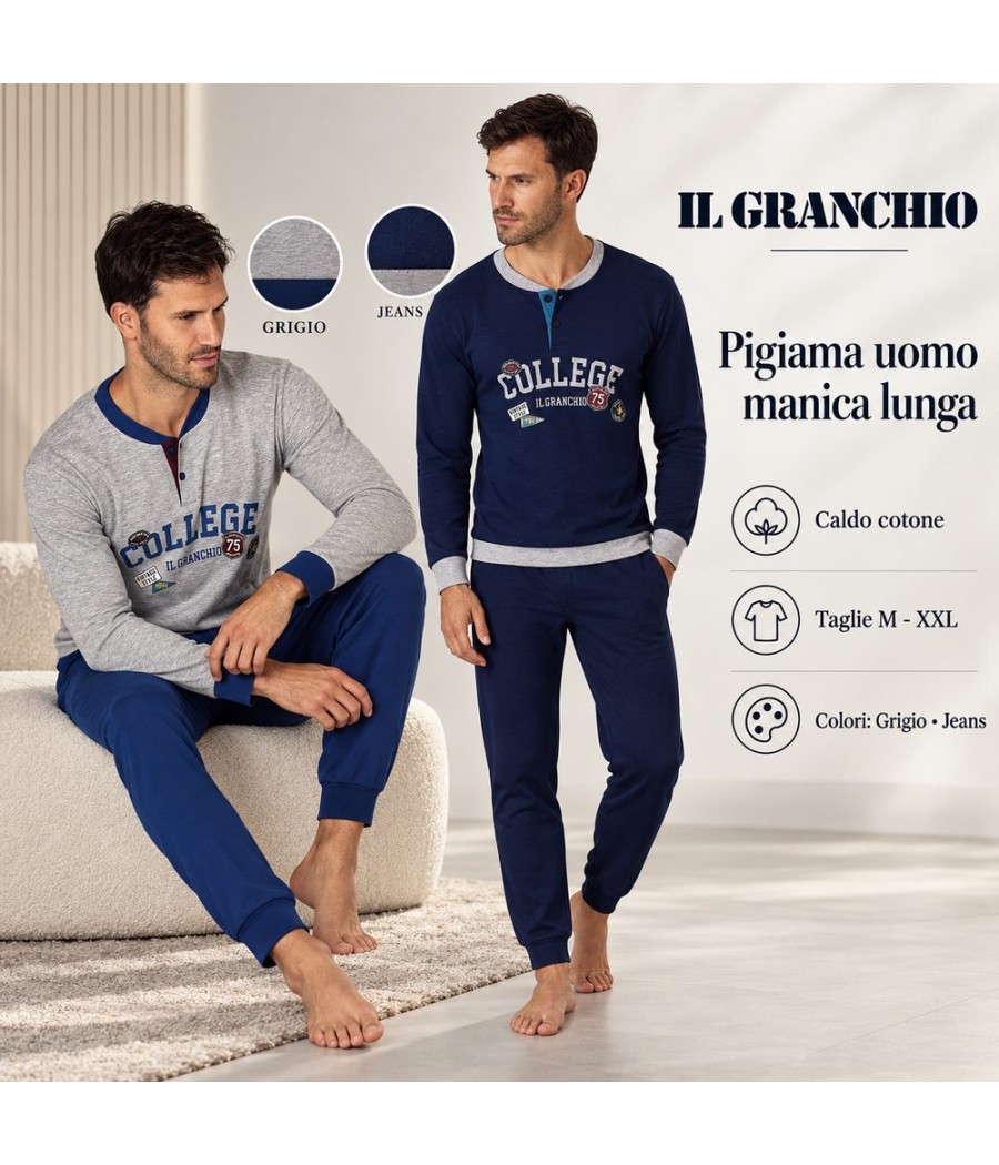 PIGIAMA UOMO GP2117...