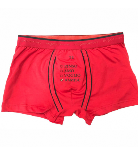 BOXER UOMO NU262 SFOTTO' CHRISTMAS