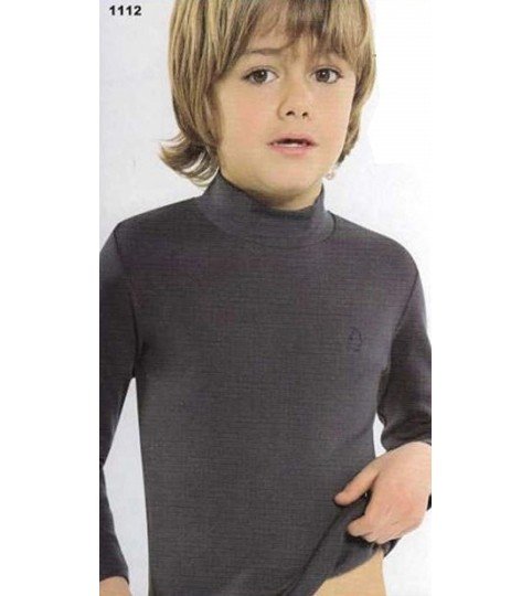 LUPETTO BIMBO/A 1112 DA 3 A 8 ANNI COTONE CALDO NAVIGARE