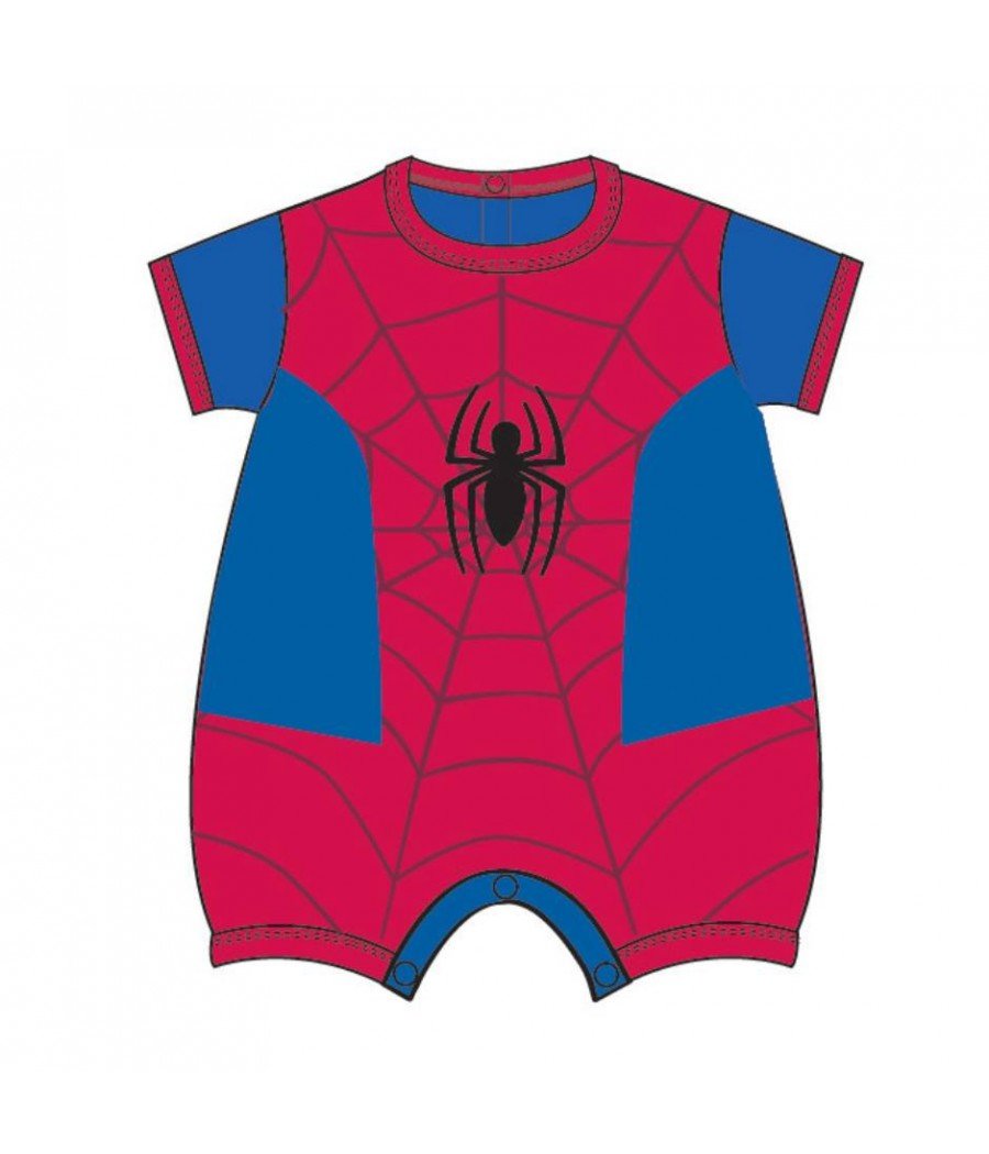 PAGLIACCETTO 3707 CORTO AVENGERS - SPIDERMAN COTONE 100%