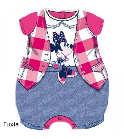 PAGLIACCETTO NEONATA BG3699 MEZZA MANICA COTONE 100% DISNEY