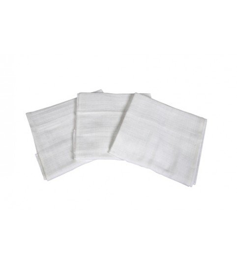 QUADRATI GARZA 75X75 6 PEZZI GARZA DI COTONE 100%