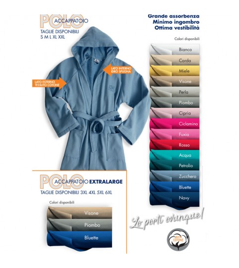ACCAPPATOIO POLO MICROSPUGNA COTONE 100% KARI'