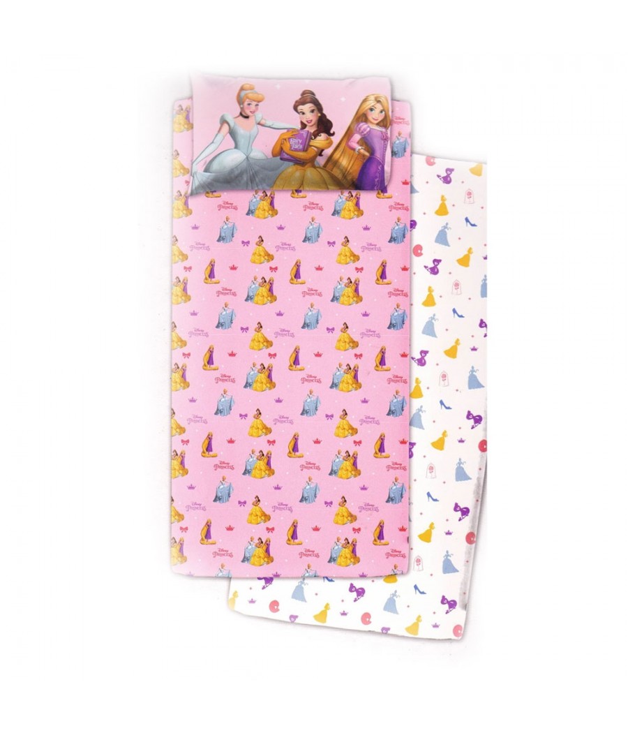 COMPLETO LENZUOLA 1 POSTO  35609 PRINCESS COTONE DISNEY