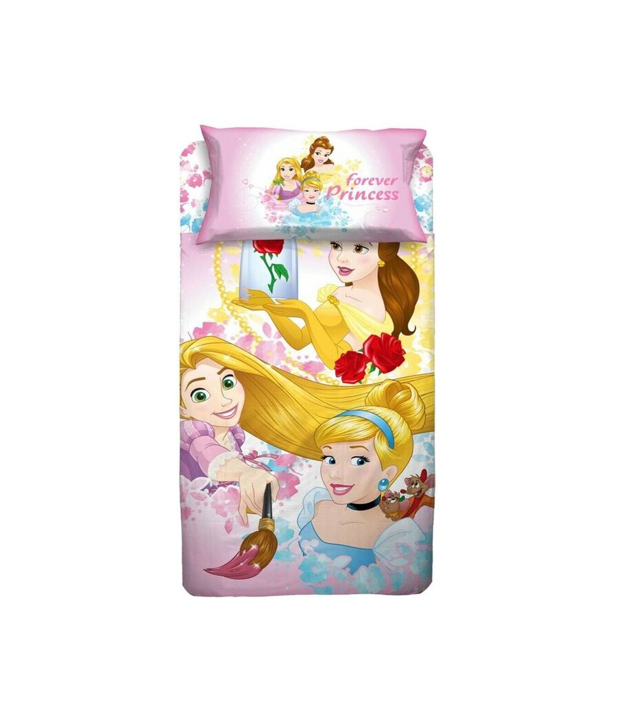 COMPLETO LENZUOLA 1 POSTO PRINCESS 36146 COTONE 100% DISNEY