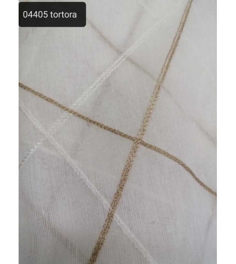 TENDA DE1609--TD8169 LINDA  ALTEZZA 295CM RICAMATA CON PIOMBO