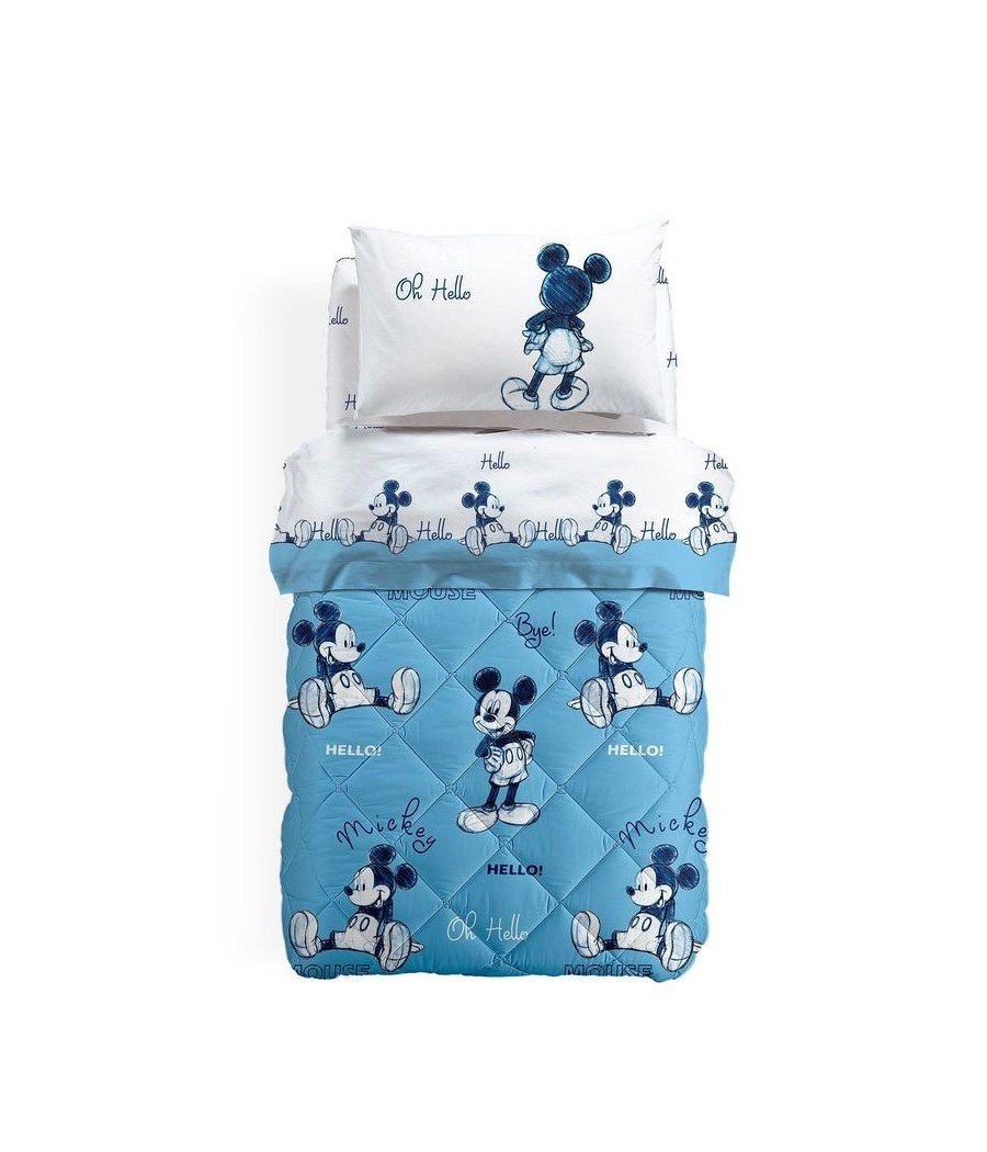 TRAPUNTA 1 POSTO MICKEY OK IN COTONE DISNEY CALEFFI TRAPUNTA 1 POSTO MICKEY OK IN COTONE DISNEY CALEFFI