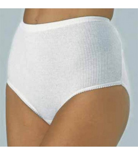 MUTANDA DONNA 125 CON PIZZO A COSTINA DI COTONE DALLA 7 ALLA 10 DI HENRI