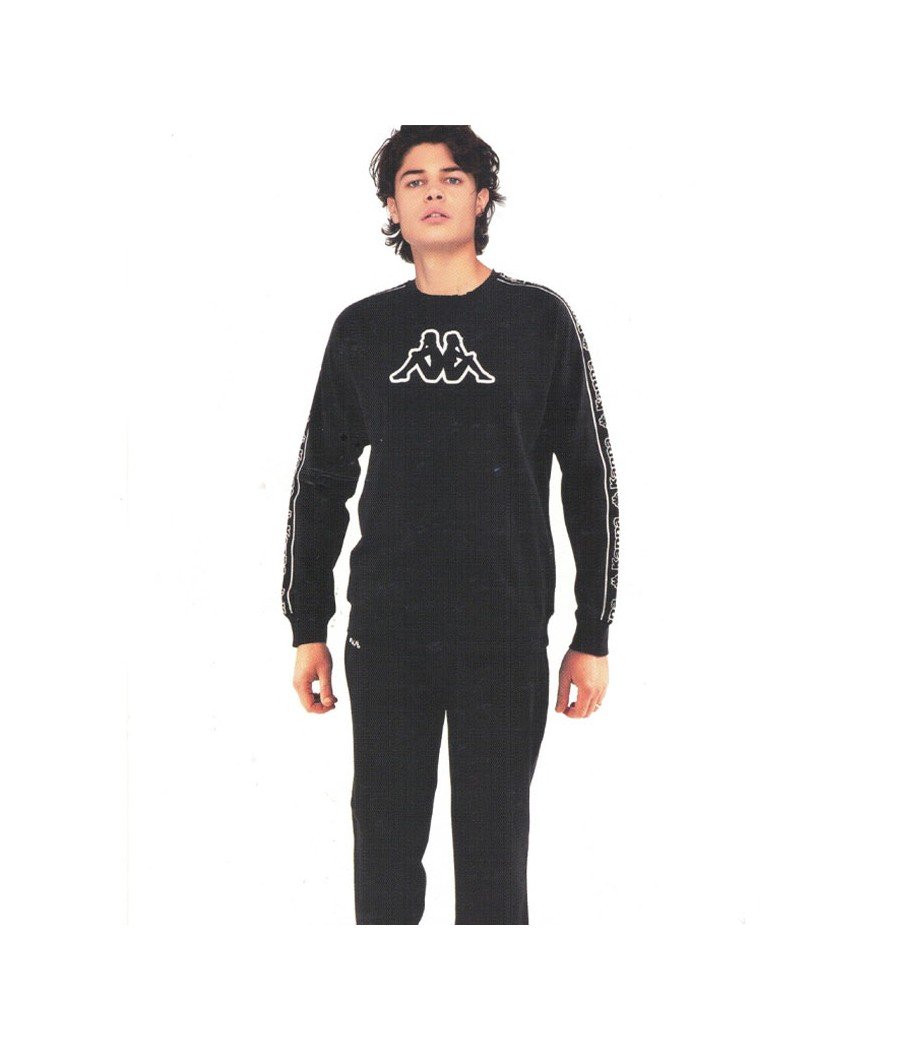 TUTA UOMO KMS21256 GIRO COLLO IN COTONE KAPPA TUTA UOMO KMS21256 GIRO COLLO IN COTONE KAPPA