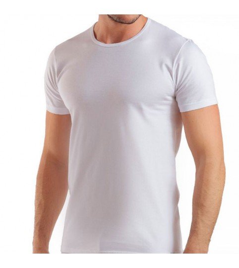 MAGLIA UOMO ET1100 GIRO COLLO BASSO MEZZA MANICA COTONE PETTINATO COVERI