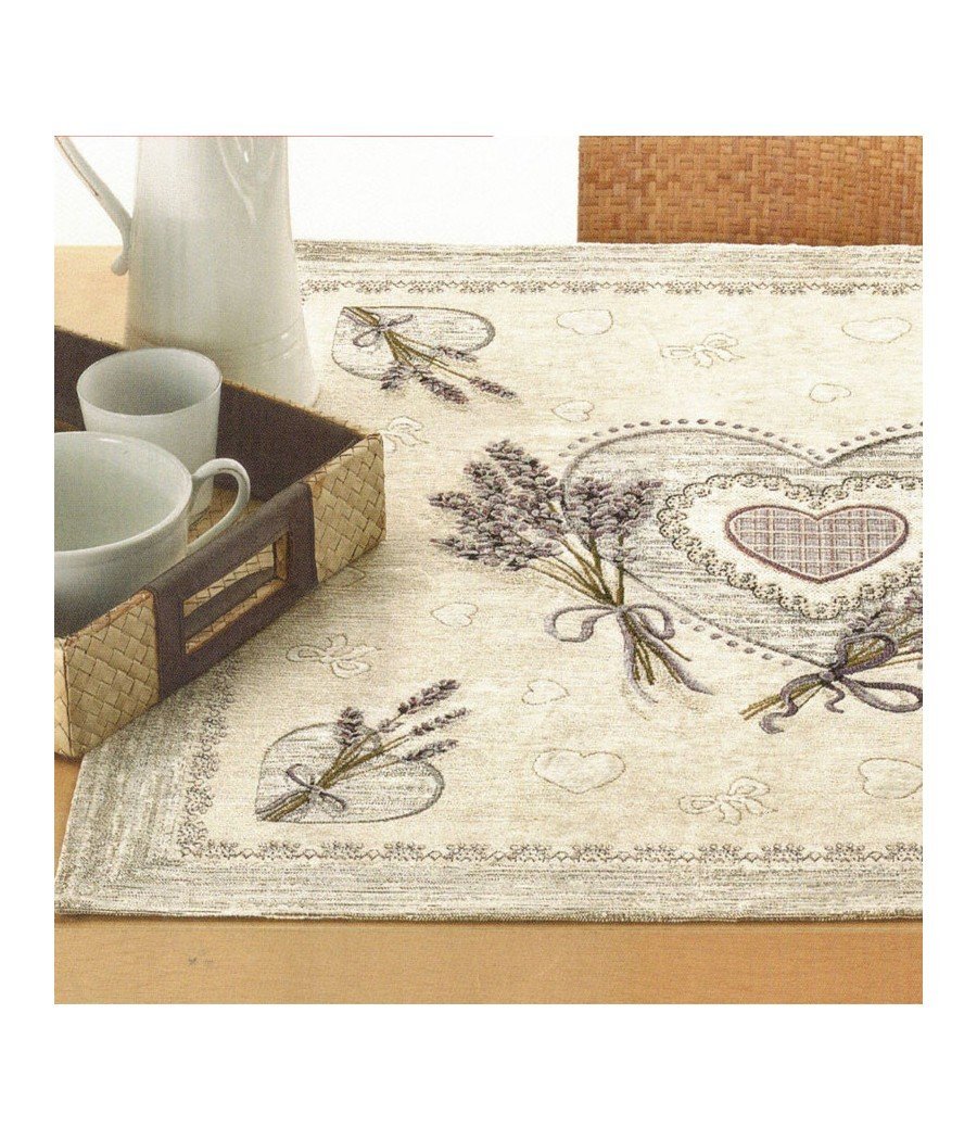 CENTRO TAVOLA LAVANDA 90X90 CINIGLIATO CENTRO TAVOLA LAVANDA 90X90 CINIGLIATO