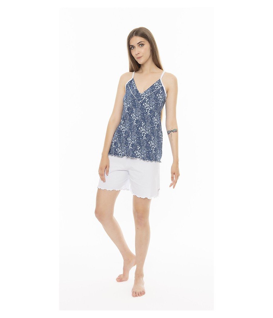 PIGIAMA DONNA P55098 SPALLA...