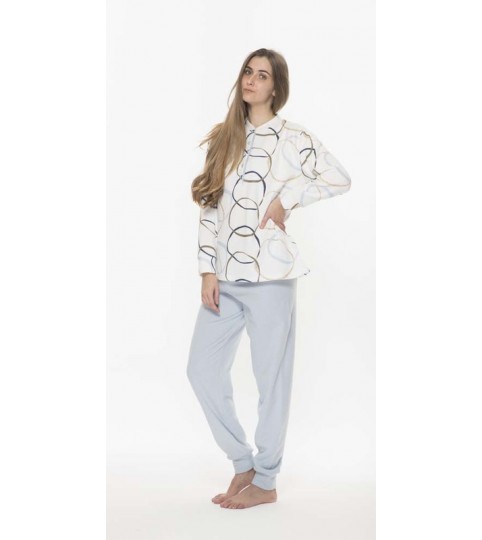 PIGIAMA DONNA Q50098  SERAFINO PUNTO MILANO GARY
