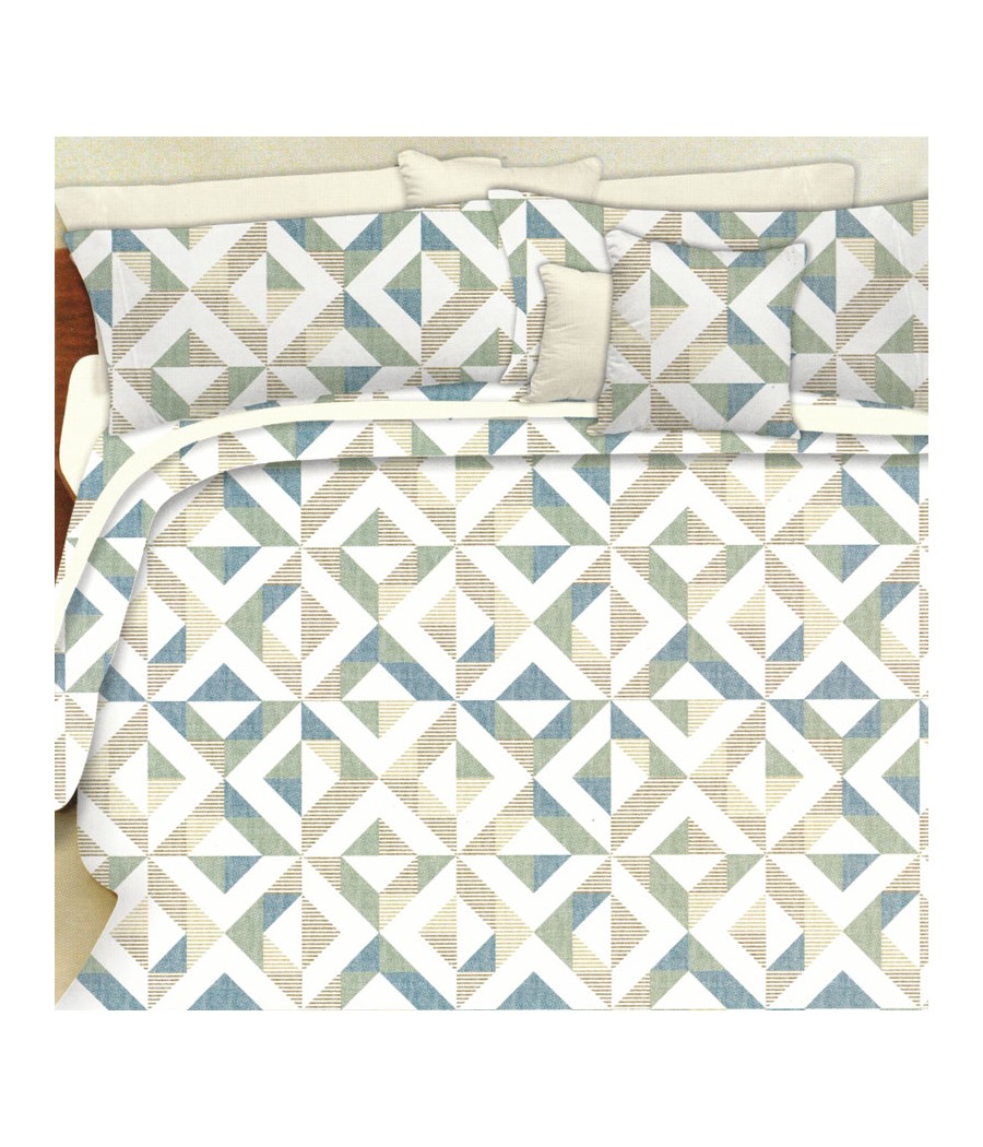 COMPLETO LENZUOLA 2 POSTI GEA COT/100% BATTAGLIA
