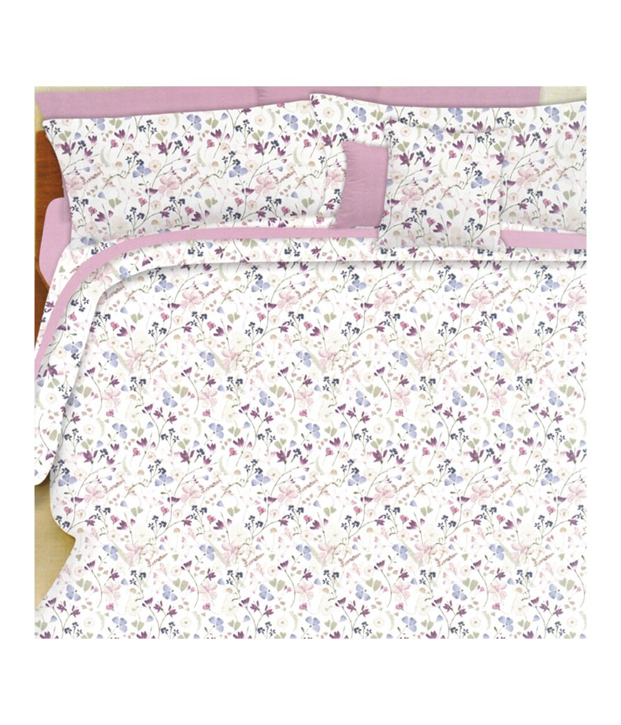 COMPLETO LENZUOLA 2 POSTI GLICINE COT/100% BATTAGLIA COMPLETO LENZUOLA 2 POSTI GLICINE COT/100% BATTAGLIA