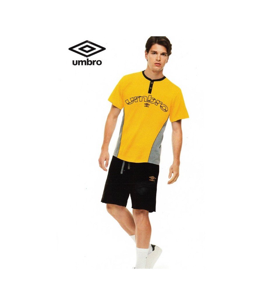 PIGIAMA UOMO 10366S M/MANICA P/CORTO UMBRO