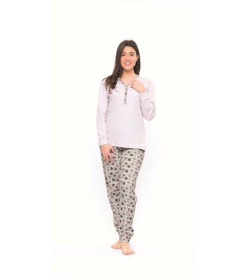 PIGIAMA DONNA S50050 SEARFINO INTERLOCK GARY