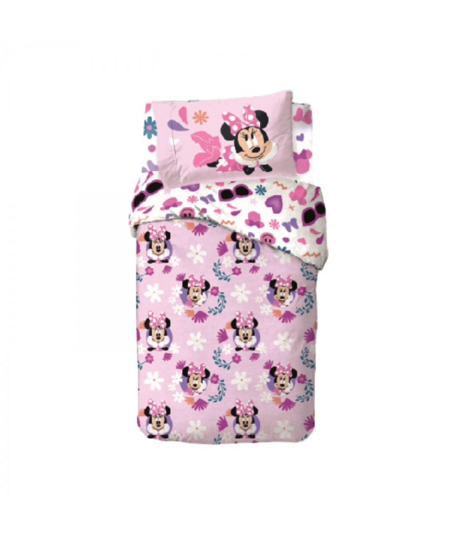 COPRIPIUMINO 1 POSTO MINNIE COT/100% NOVIA