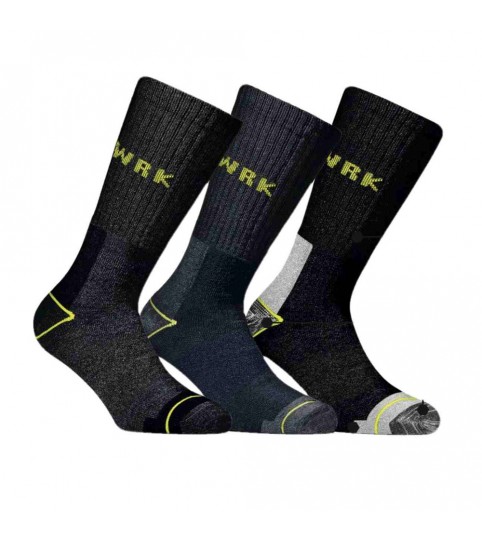 CALZA UOMO CORTA WRK02 ANTINFORTUNISTICHE 3 PEZZI