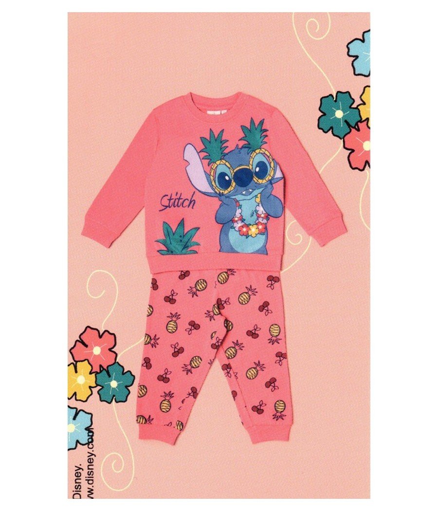 PIGIAMA NEONATO/A DISNEY COTONE MANICA LUNGA