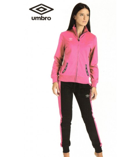 TUTA DONNA 32075S FULLZIP COTONE UMBRO