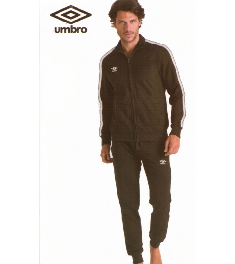 TUTA UOMO 30094S CALIBRATA FULLZIP COTONE UMBRO