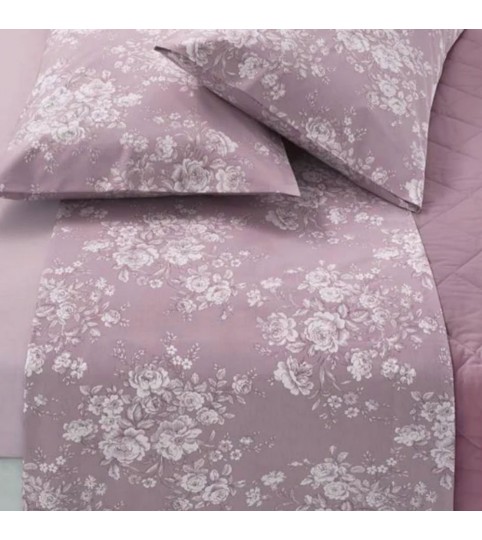 COMPLETO LENZUOLA 2 POSTI POESIA COT/100% GABEL