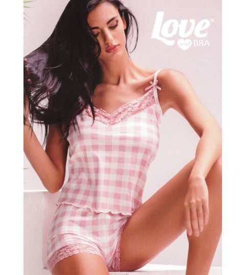 PIGIAMA DONNA 76498 S/STRETTA P/CORTO
