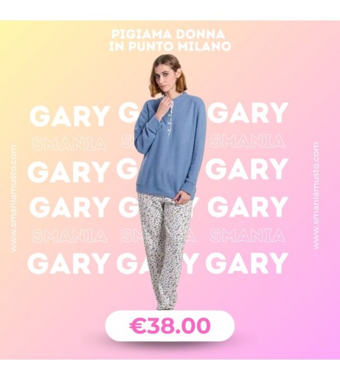 PIGIAMA DONNA V50115  SERAFINO P/MILANO GARY