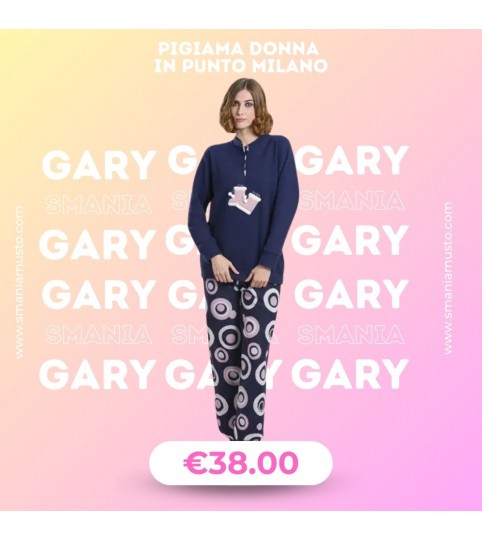 PIGIAMA DONNA V50150  SERAFINO P/MILANO GARY