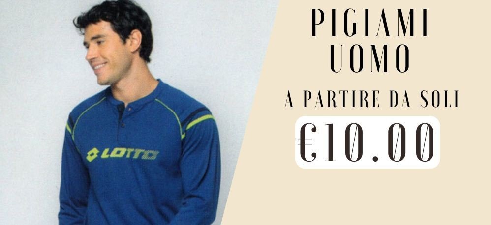 pigiami uomo